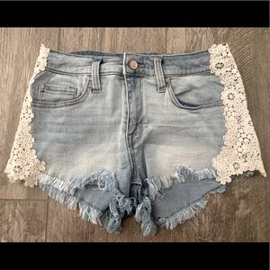 Mossimo High Rise Jean Shorts